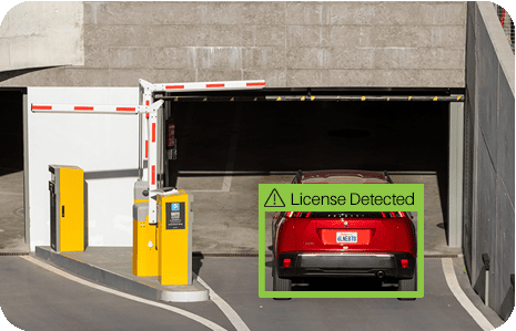 License plate - AI Video Analytics Software