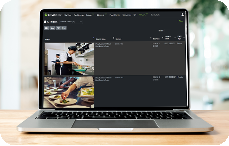 Log compliance - Restaurant & Hospitality Video Surveillance