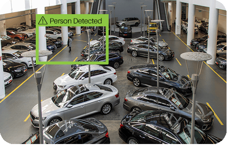 Motion detection - Automotive & Dealership Video Surveillance