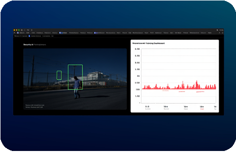 Use a drag-and-drop interface to create detection rules