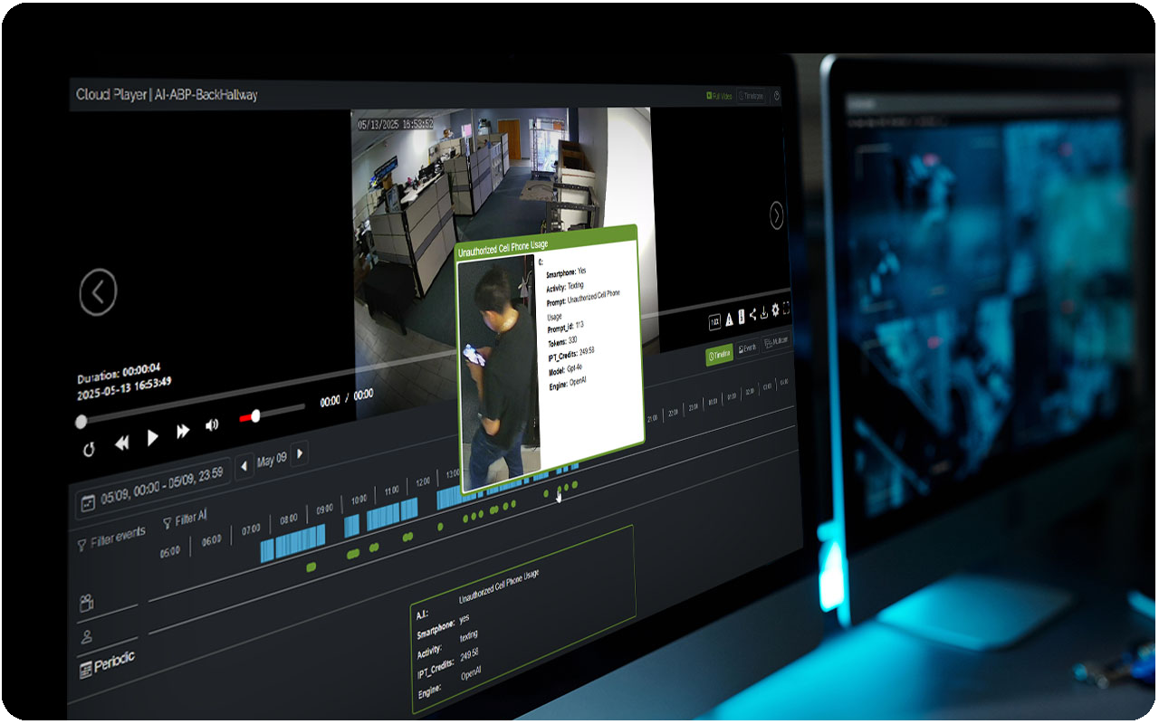 Turn detections into instant, visible deterrents